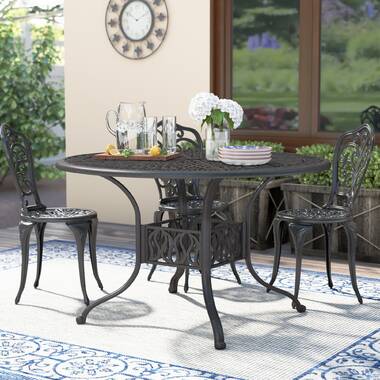 maytown metal dining table