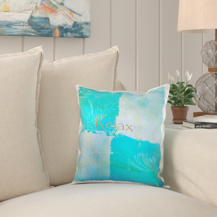 beach theme pillow covers