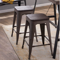 Stainless Steel Bar Stools You'll Love | Wayfair.co.uk