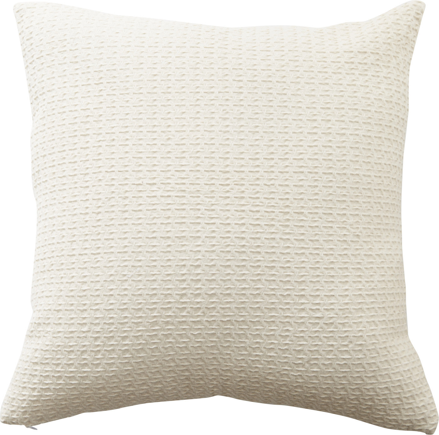 The Pillow Collection Capri Herringbone Square Cotton Pillow Cover