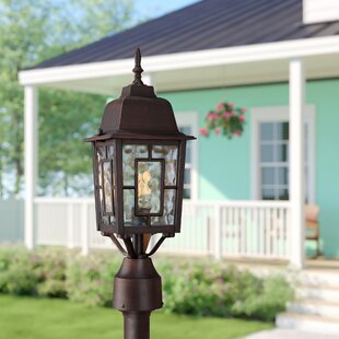 15W LED Pillar Light Square Garden Fence Post Light Landscape Lawn Lamp New 