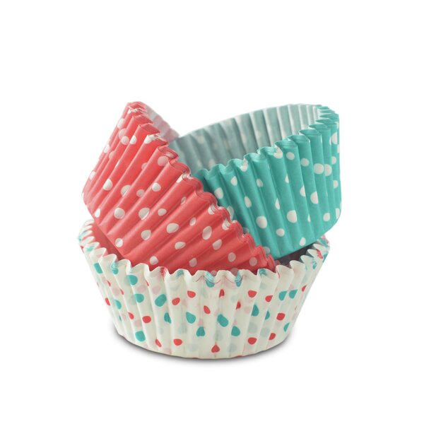 600pcs 1.5" Muffin Cupcake Baking Cups Cases Paper Liners Cake 6 Colors 