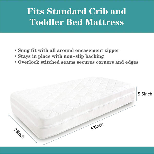 standard crib sheet dimensions