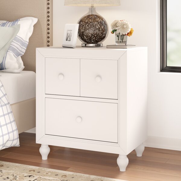 Turned Leg Nightstand Wayfair