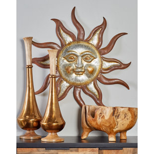 Sun Face Decor Wayfair Sun Face Wall Decor