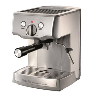 Cafe Minuetto Professional Die-Cast Espresso/Cappuccino Maker