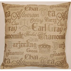 Tea Party Throw Pillow