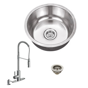 Soleil 18 Gauge Stainless Steel 17.13
