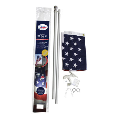 Olympus Flag And Banner Traditional Flag And Flagpole Set Wayfair