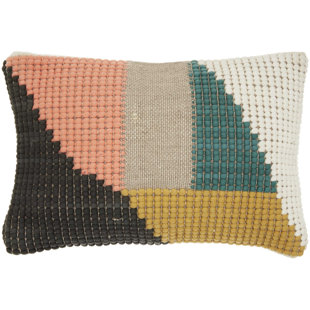 Cotton Lumbar Pillow Cover & Insert