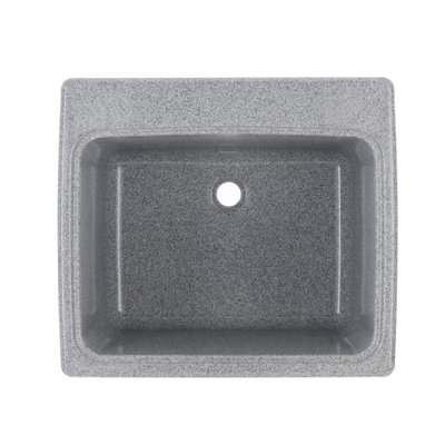 ( similar ) Solid Surface 25" x 22" Drop-In/Undermount Laundry Sink