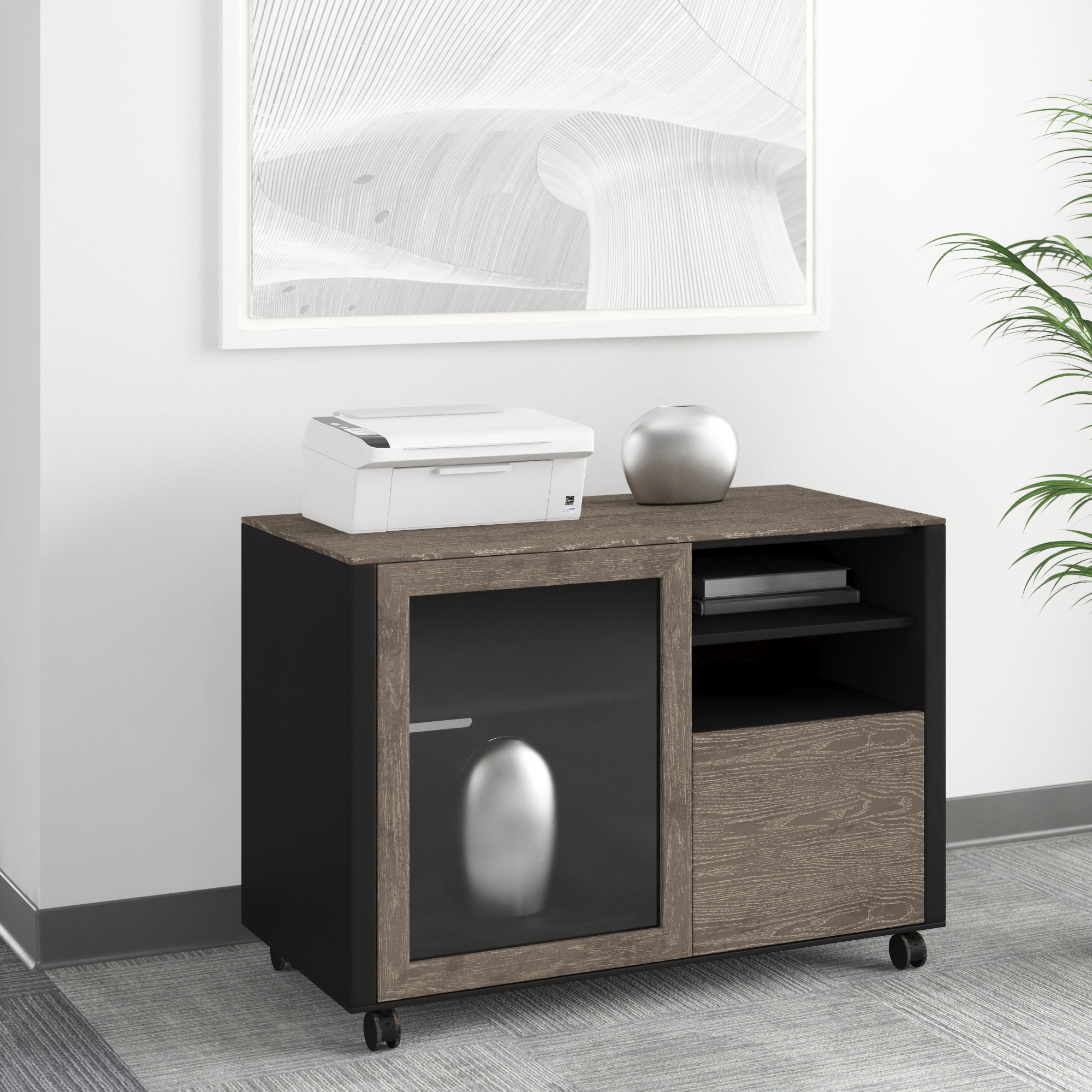 Upper Square Francella 1 Drawer Lateral Filing Cabinet Wayfair