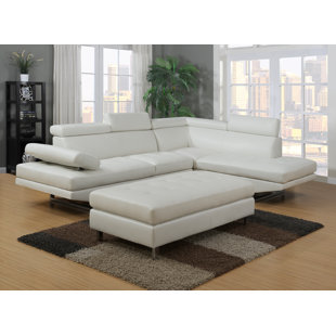 Alemany Sectional With Ottoman by Orren Ellis Coupon
