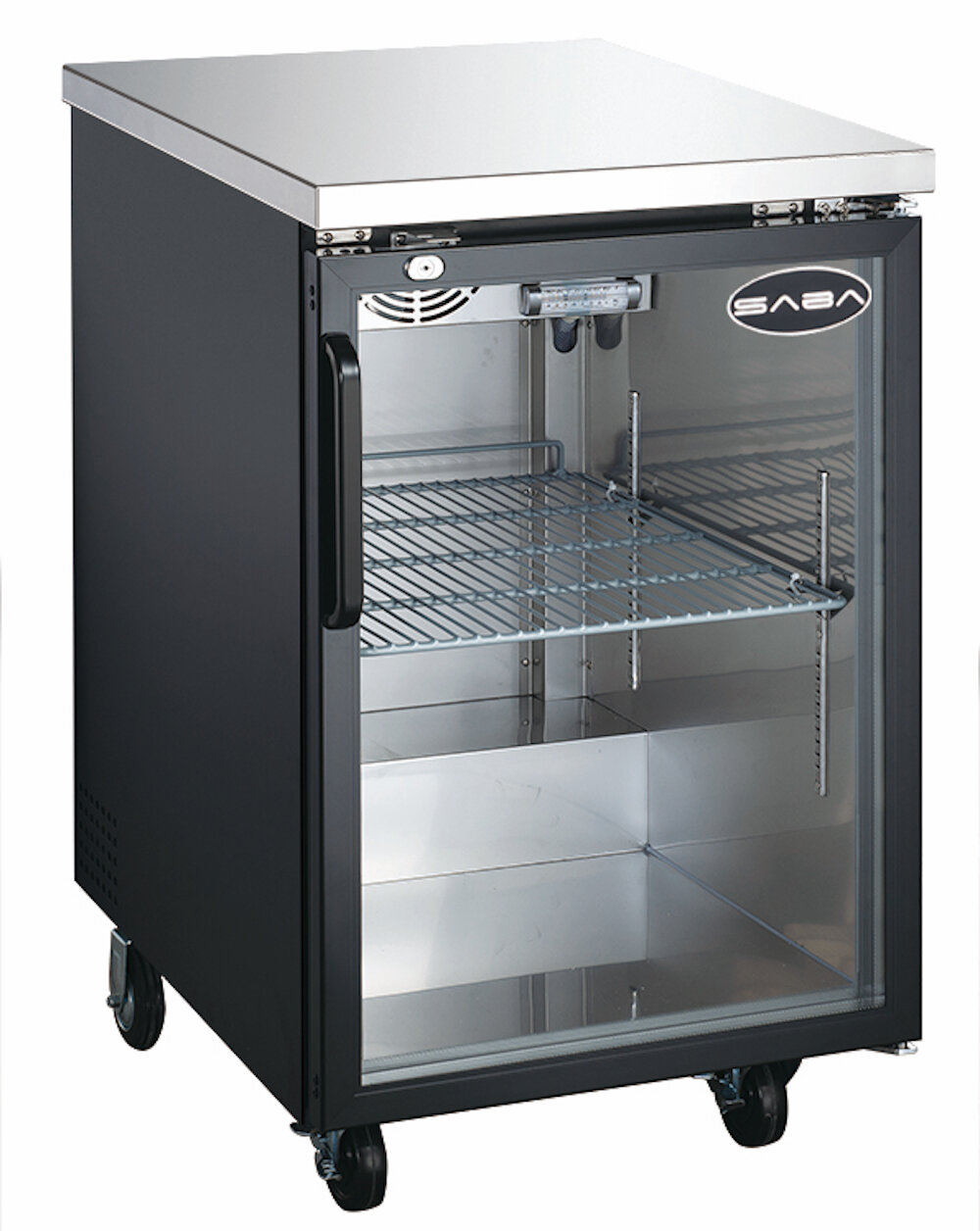 commercial stainless steel undercounter fridge