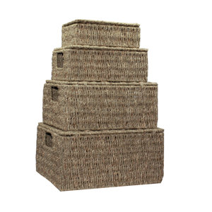 4-tlg. Korb-Set Seagrass von House Additions