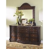 Chapell 12 Drawer Dresser with Mirror by Astoria Grand