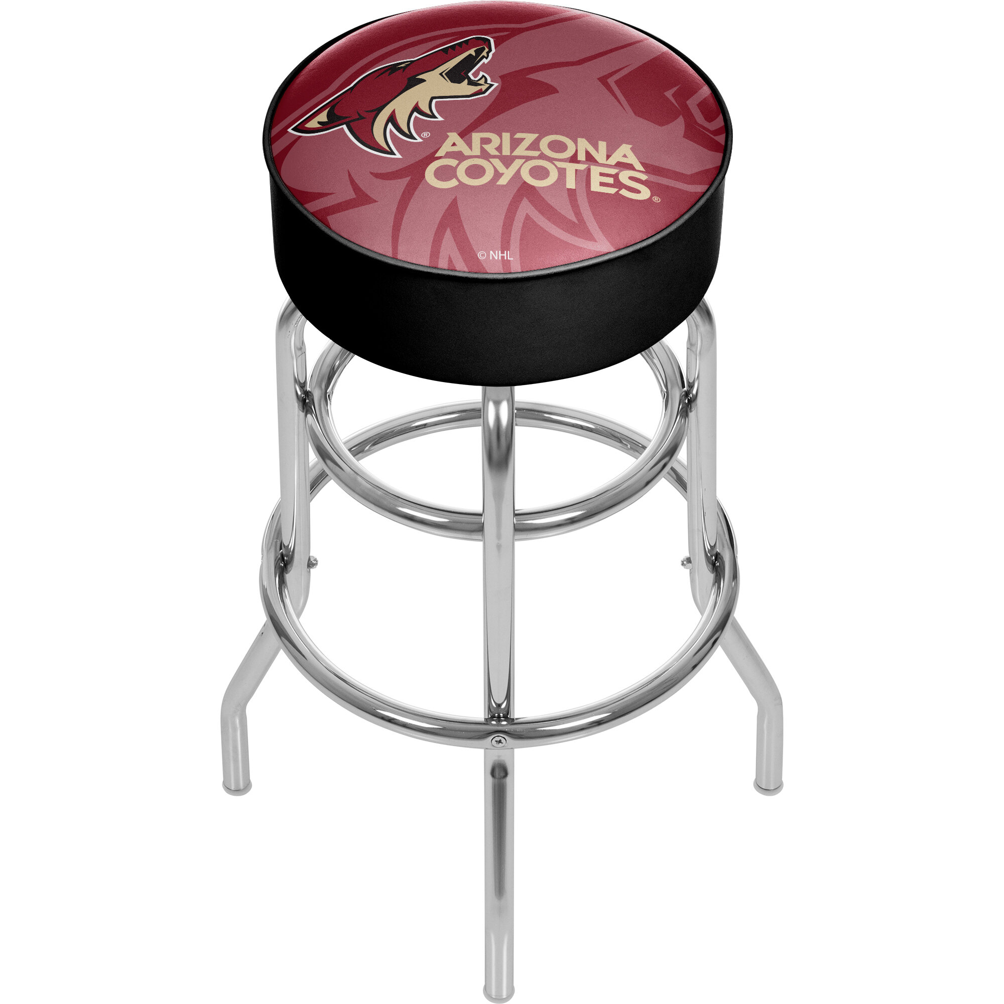 Trademark Global Nhl Watermark Swivel Bar Stool Reviews Wayfair