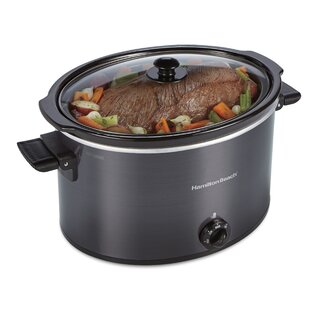 rival 4 qt oval crock pot