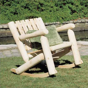 Low Back Indoor / Outdoor Cedar Rocking Chair