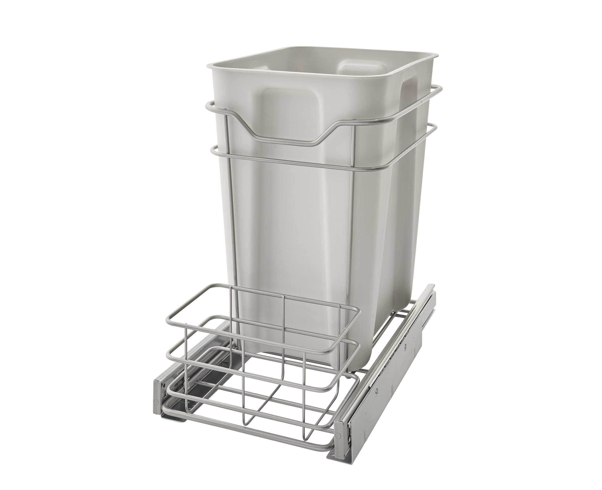 Closetmaid Cabinet Pull Out Counter Trash Can Reviews Wayfair