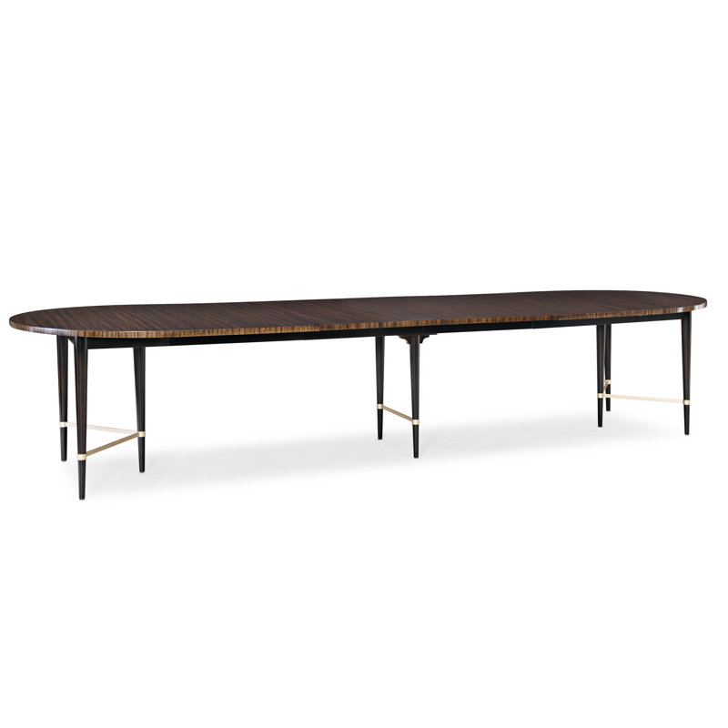 Caracole Classics Long And Short Of It Extendable Dining Table