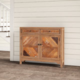 Farmhouse Rustic Medium Wood Accent Chests Cabinets Birch Lane