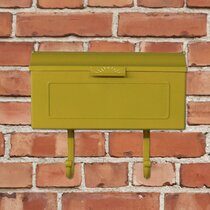 Wall sticker 55 x 40 cm-yellow mailbox