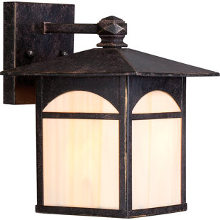 Go to store & view more images Sweeny 1-Light Outdoor Wall Lantern by Millwood Pines