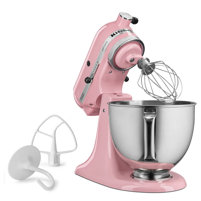 Kitchenaid Artisan Series 10 Speed 5 Qt Stand Mixer Includes