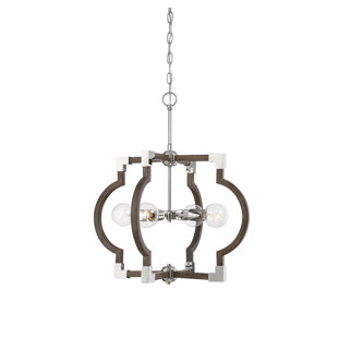 Best Millman 4-Light Foyer Pendant By House of Hampton Ceiling Lights Millman 4-Light Foyer Pendant By House of Hampton Ceiling Lights