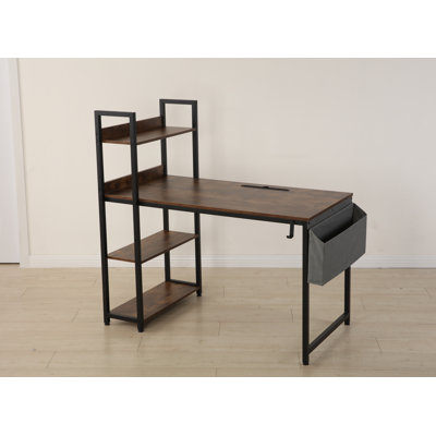 47" Multi-Function Computer Desk Inbox Zero