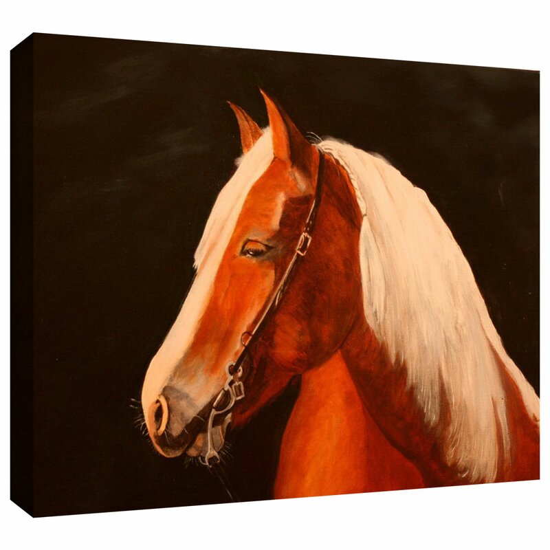 Artwall Horse Painted By Lindsey Janich Painting Print On Wrapped Canvas Reviews Wayfair
