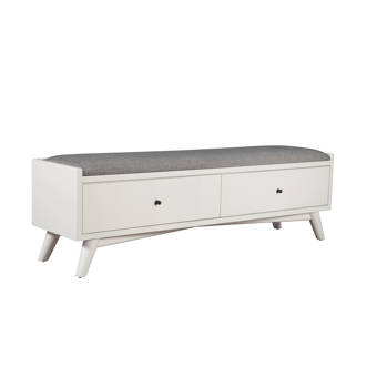 Avila Metal Storage Bench Reviews Allmodern
