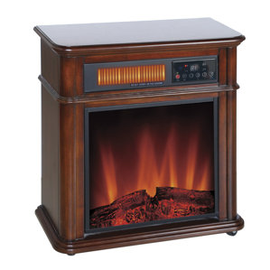 Devonshire Infrared Quartz Mobile Electric Fireplace by DuraHeat