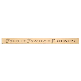 Family And Friends Wall Decor Wayfair Faith Family Friends Wall Décor