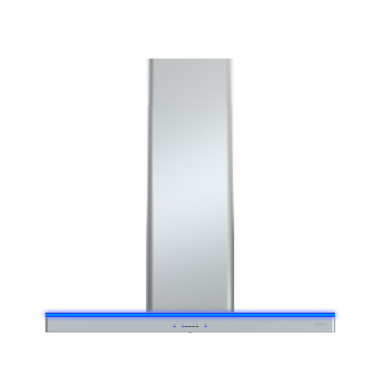 Zephyr 30" Luce 600 CFM Convertible Wall Mount Range Hood in Stainless