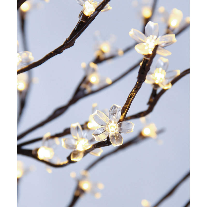 The Holiday Aisle Cherry Blossom Lighted Tree 144 Light Lighted