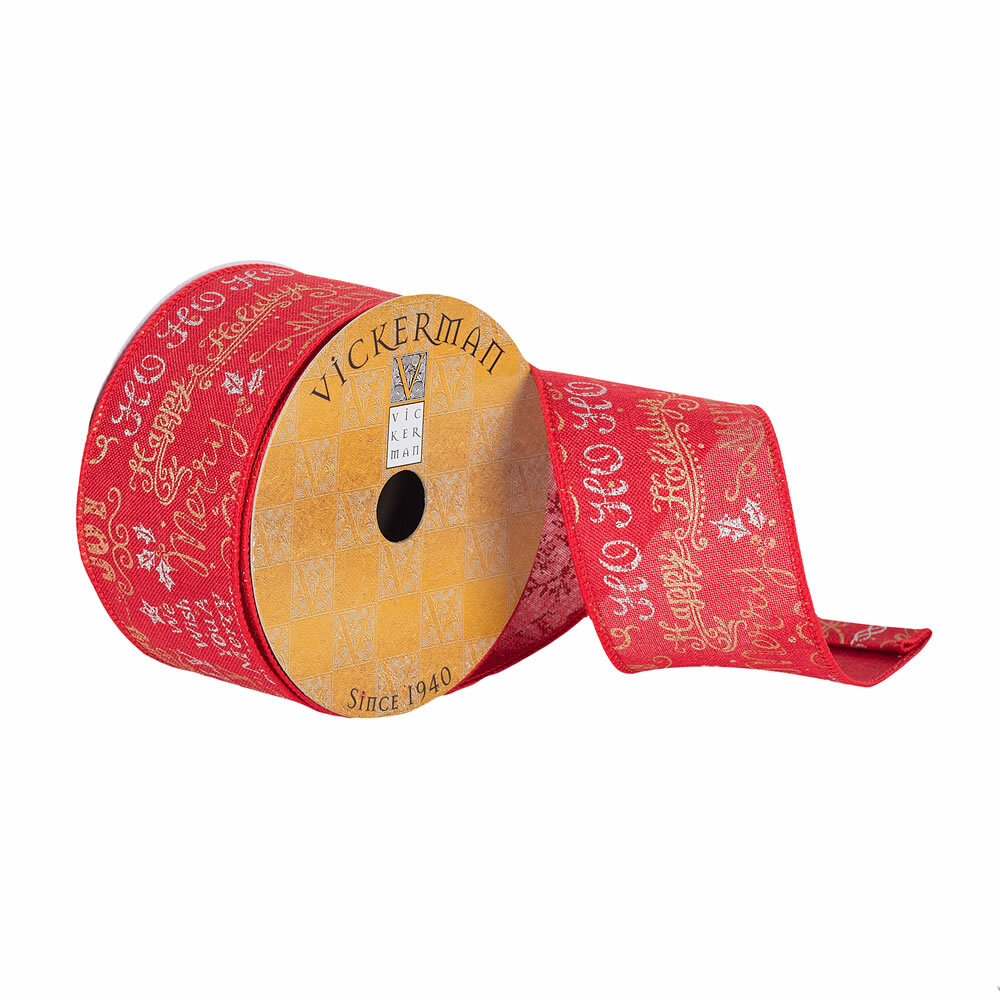 ribbon with writing