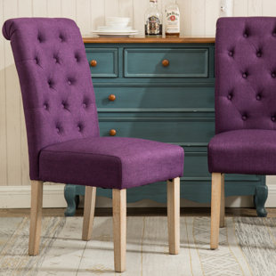 Dark Purple Dining Chair Wayfair Quickview