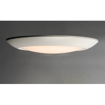 Ebern Designs Albertia 1 Light 7 Simple Circle Led Flush Mount Wayfair