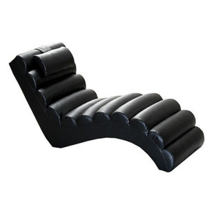 Go to store & view more images Orren Ellis Grau Chaise Lounge