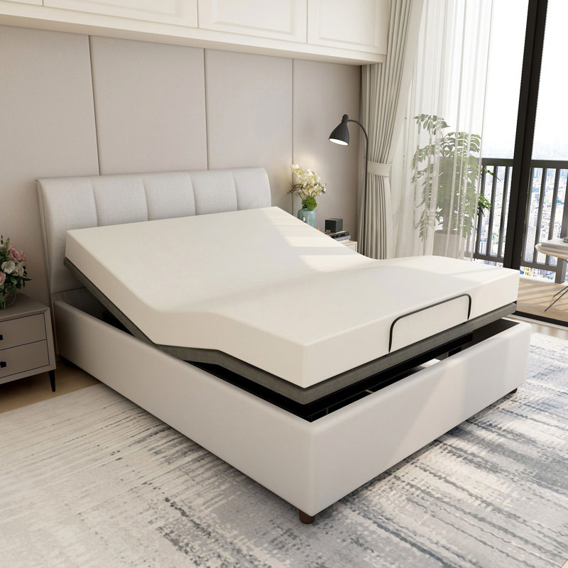 Alwyn Home Mobley Zero Gravity Adjustable Bed With Wireless Remote Reviews Wayfair