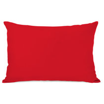 outdoor pillow red