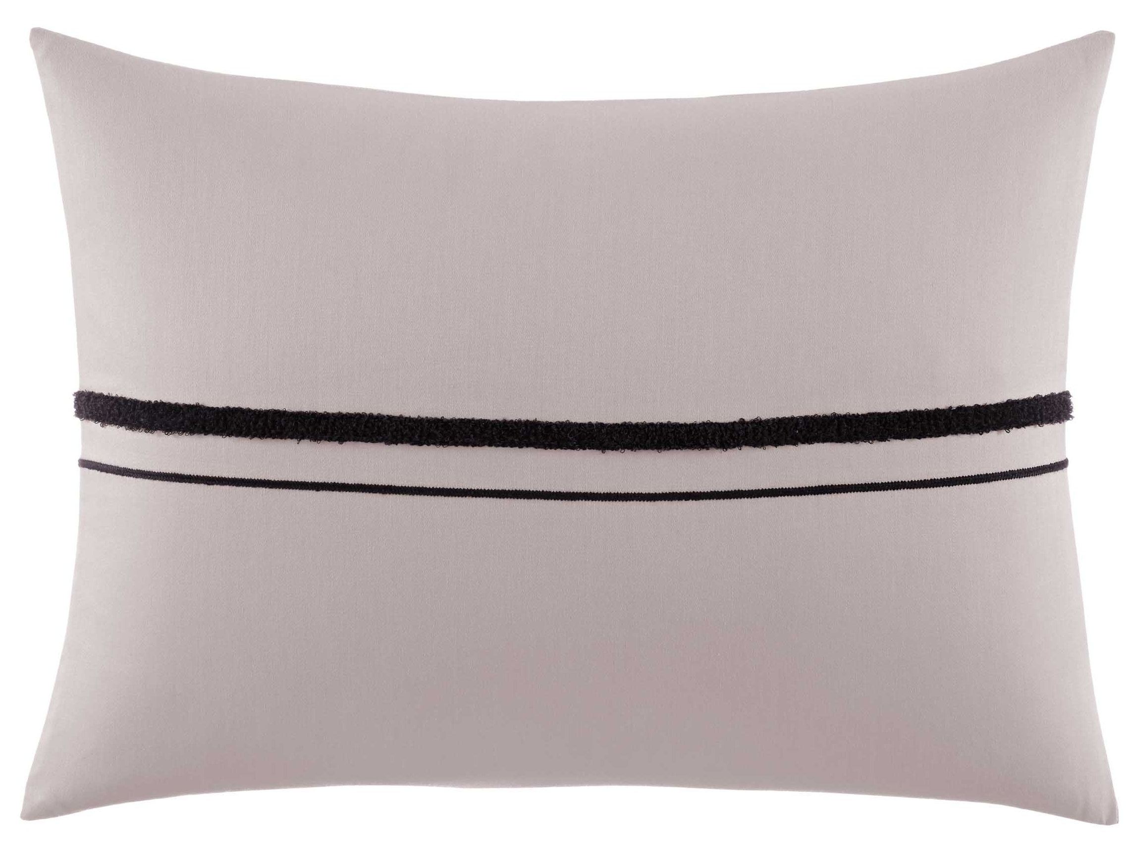 Vera Wang Verge Embroidered Line Lumbar Pillow Wayfair