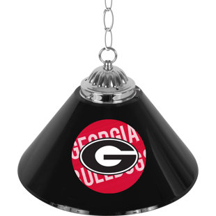 Go to store & view more images Trademark Global University of Georgia Single Shade Bar 1-Light Pool Table Lights Pendant