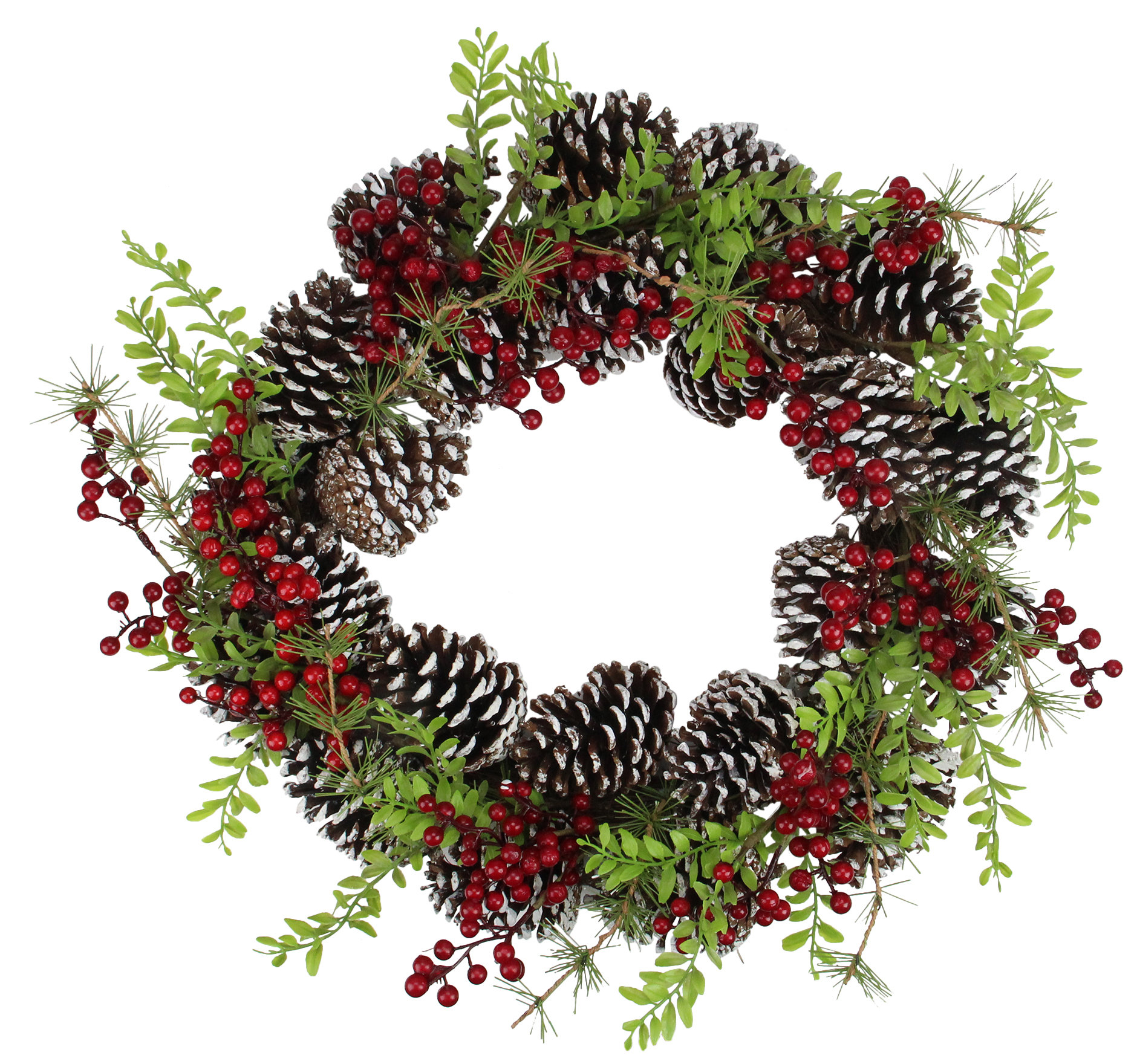 Farmhouse Table Centrepiece Artificial Eucalyptus Wreaths for Winter Fall Farmhouse Wreath- Frosted Real Grapevine Flocked Christmas Wreath for Front Door Pine Cone and Faux Berry Farmhouse Table Centrepiece Artificial Eucalyptus Wreaths for Winter Fall Farmhouse Wreath- Frosted Real Grapevine Flocked Christmas Wreath for Front Door Pine Cone and Faux Berry