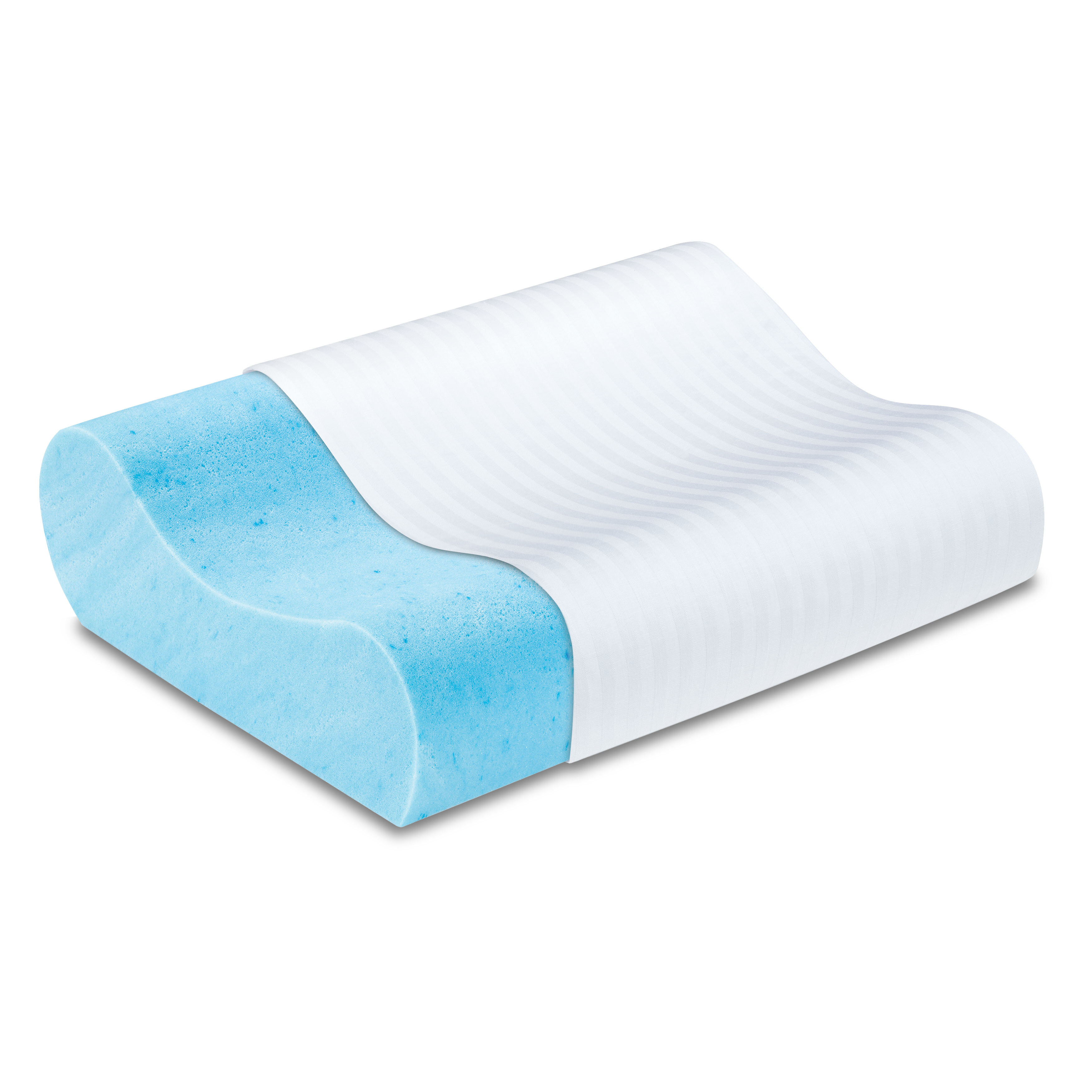 Luxury Solutions Gel Memory Foam Medium Support Pillow Reviews Wayfair