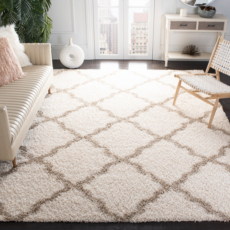 Lapidge Geometric Ivory/Beige Area Rug