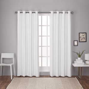white curtains & drapes you'll love | wayfair white curtains & drapes you'll love | wayfair