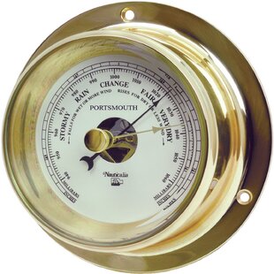 Brass Portsmouth Barometer By EUNauticalia